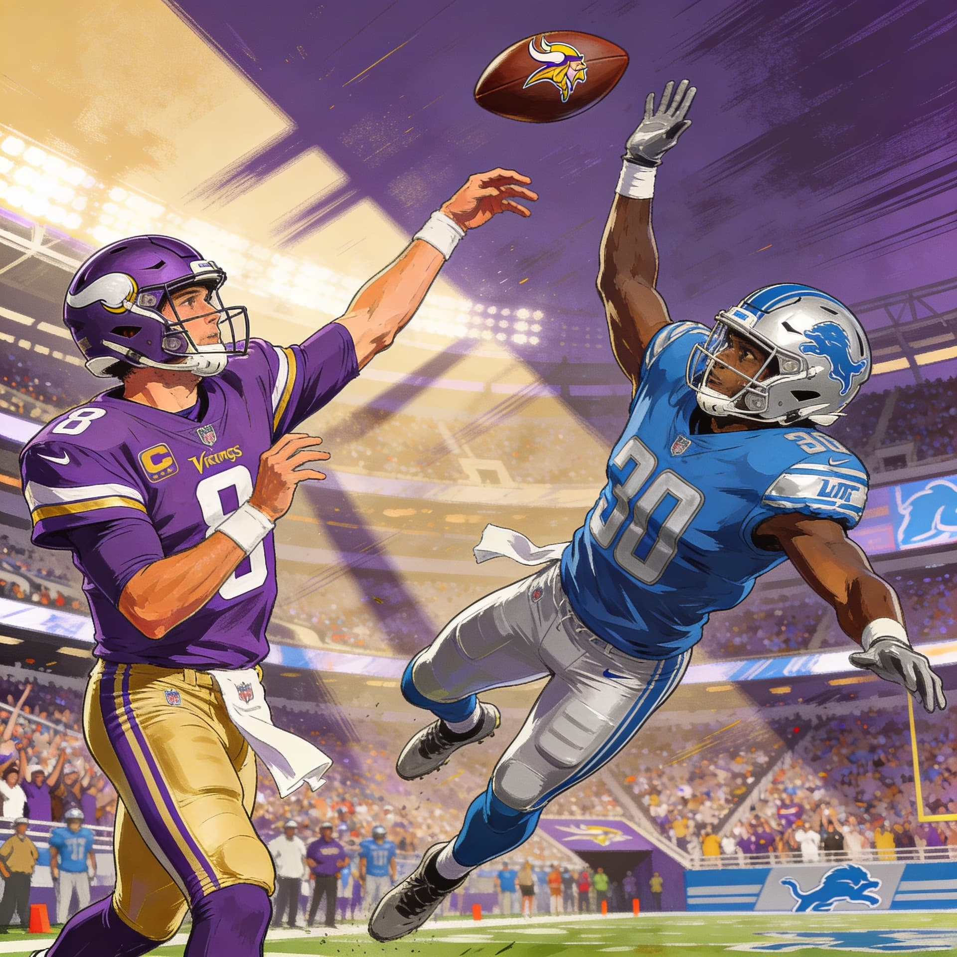 25.12.2025 Minnesota Vikings – Detroit Lions