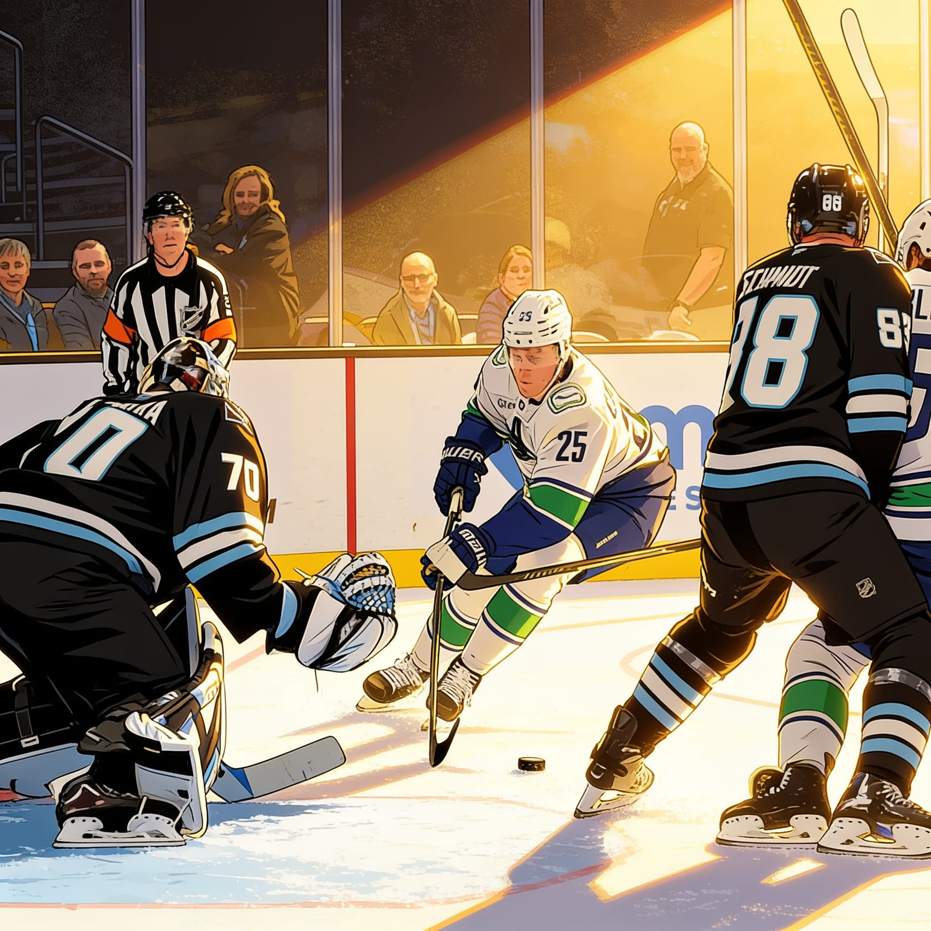 30.10.2024 Vancouver Canucks – New Jersey Devils