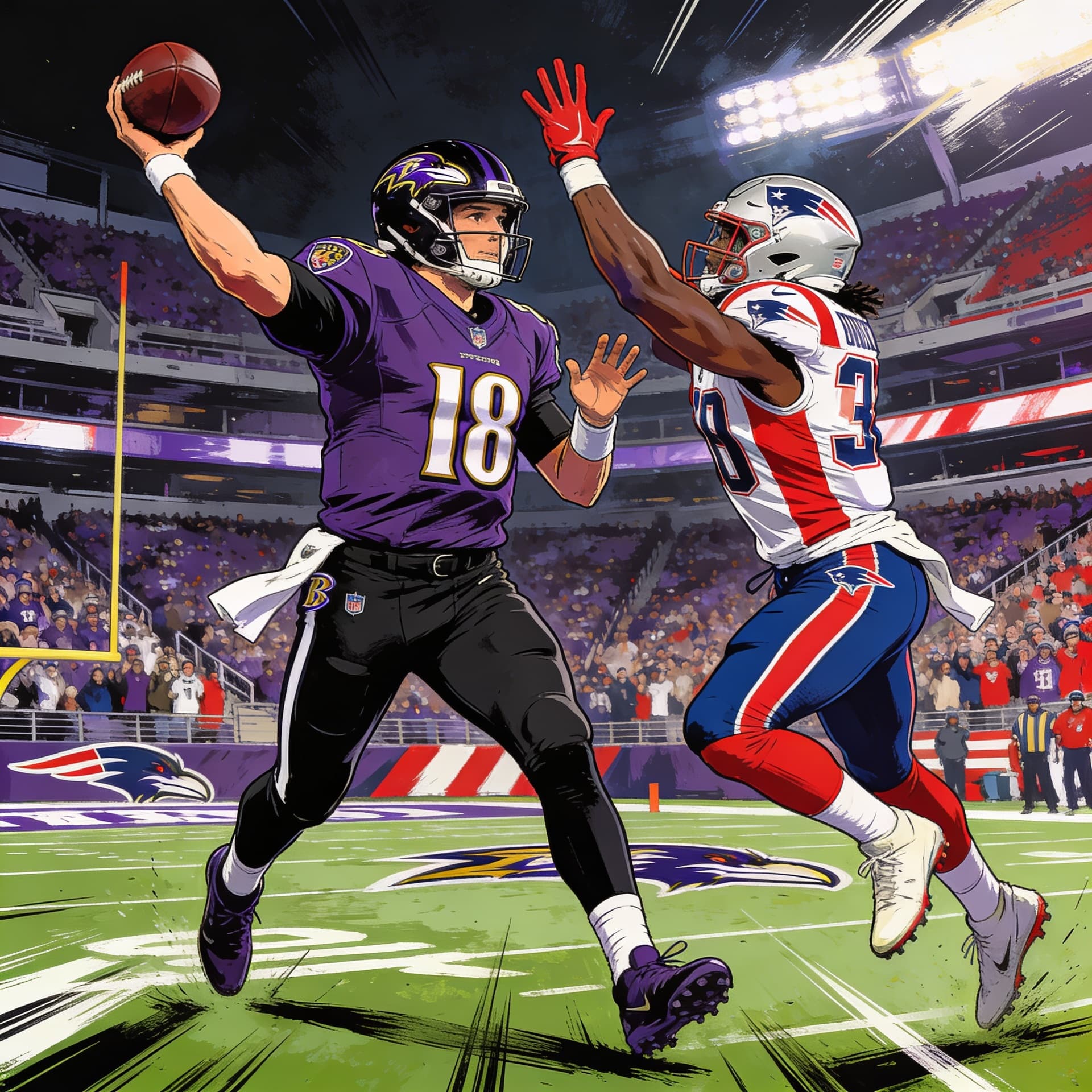 21.12.2025 – Baltimore Ravens – New England Patriots